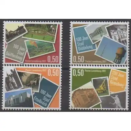 Luxembourg - 2007 - No 1696/1699 Marque