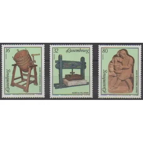 Luxembourg - 1995 - No 1327/1329 - Artisanat ou métiers Marque