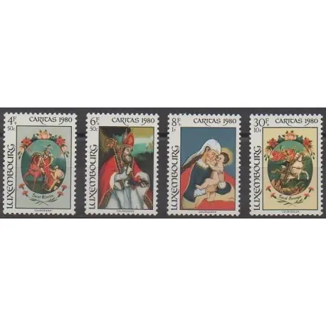 Luxembourg - 1980 - No 968/971 - Peinture Commander Maintenant