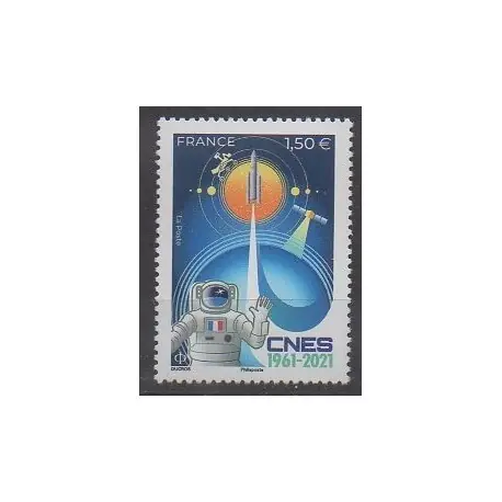 France - Poste - 2021 - No 5522 - Espace Acheter Direct