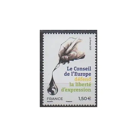 Marque France - Timbres de service - 2021 - No 181 - Europe