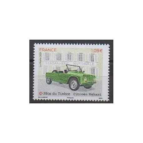 France - Poste - 2021 - No 5519 - Voitures Super Prix