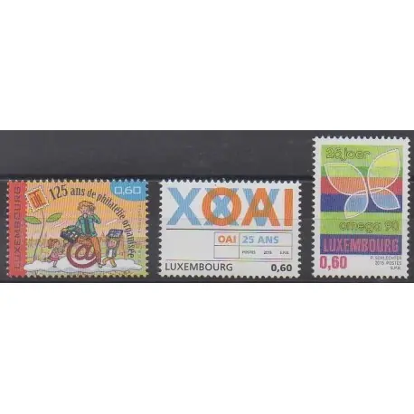 Luxembourg - 2015 - No 1975/1977 Artisanat