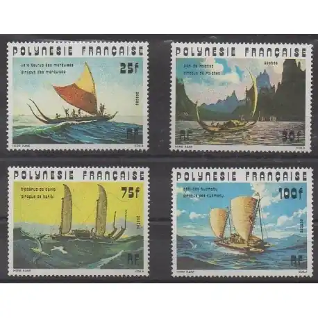 Achat Immédiat Polynésie - 1976 - No 111/114 - Navigation