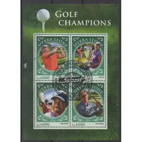 Meilleur Prix Sierra Leone - 2016 - No 6293/6296 - Sports divers - Oblitérés
