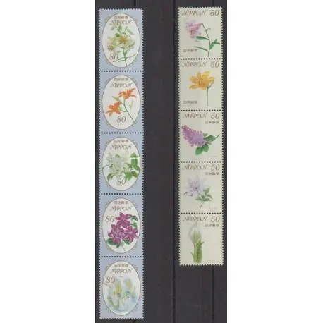 Livraison Express Japon - 2013 - No 6143/6152 - Fleurs