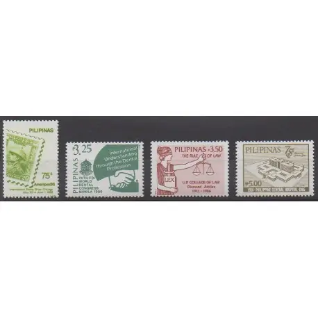 Philippines - 1987 - No 1558/1561 Livraison Gratuite