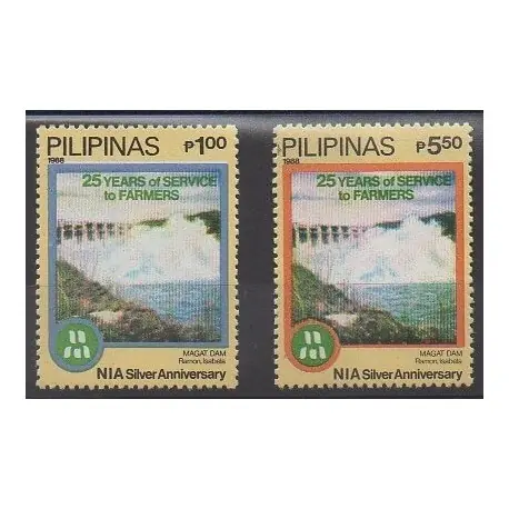 Philippines - 1988 - No 1617/1618 Super Prix