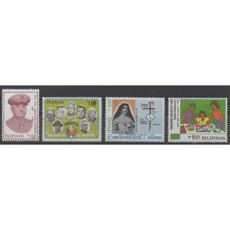 Haute Qualité Philippines - 1987 - No 1577/1580