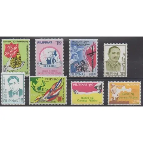 Philippines - 1987 - No 1566/1573 Premium