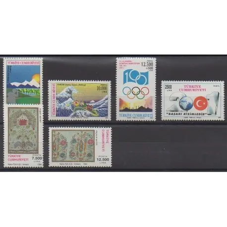 Nouvel Arrivage Turquie - 1994 - No 2773/2778
