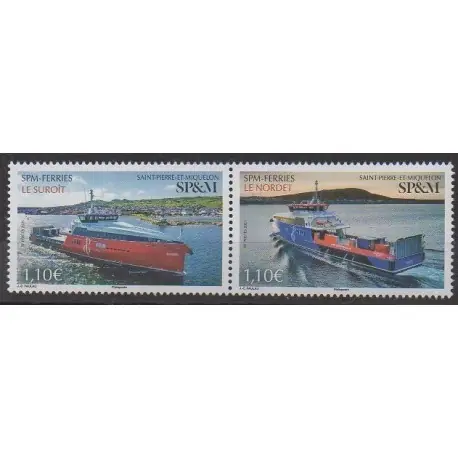 Offre Du Jour Saint-Pierre et Miquelon - 2021 - No 1272/1273 - Navigation