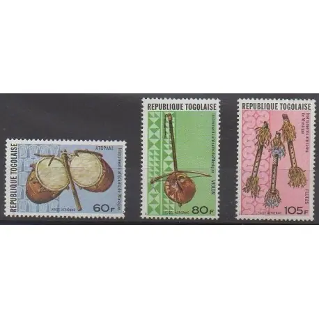 Togo - 1977 - No PA302/PA304 - Musique Top Qualité