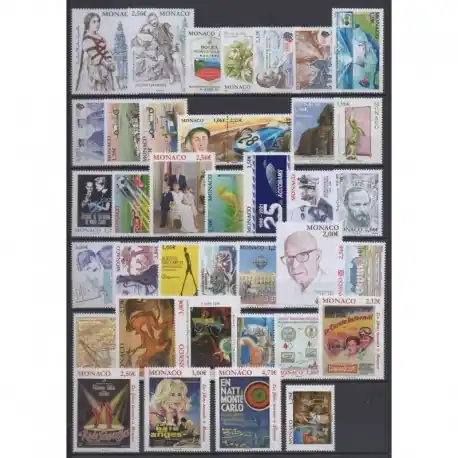 Artisanat Monaco - Année complète - 2021 - No 3260/3307