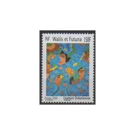 Wallis et Futuna - 2006 - No 662 - Peinture Exclusif