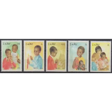 Offre Exclusive Zaïre - 1981 - No 1059/1063 - Noël