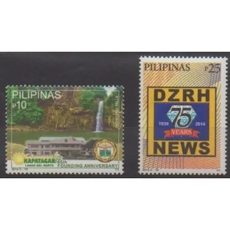 Philippines - 2014 - No 3856/3857 Pas Cher