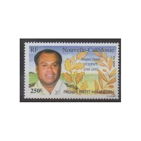 Livraison Mondiale Nouvelle-Calédonie - 1997 - No 734 - Célébrités