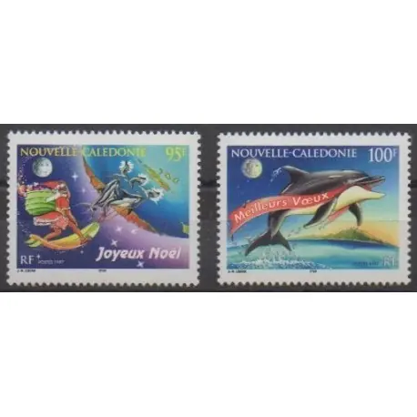 Nouvelle-Calédonie - 1997 - No 744/745 - Noël Prix Choc