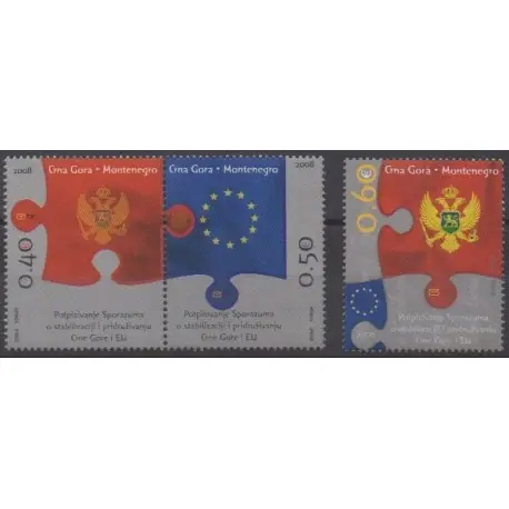 Monténégro - 2007 - No 166/168 - Europe Fait Main
