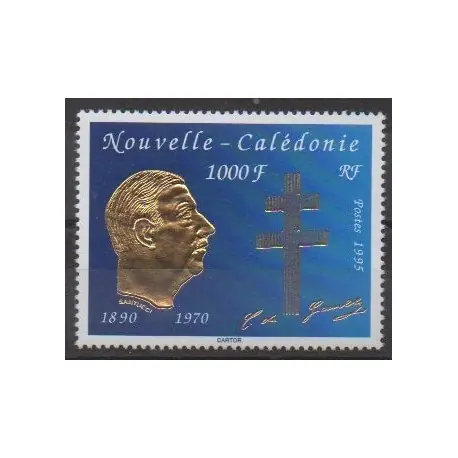 Nouvelle-Calédonie - 1995 - No 682 - De Gaulle Usine Directe