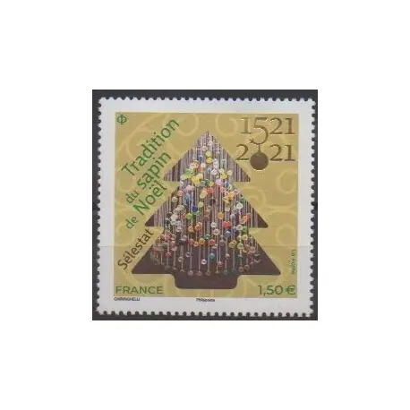 Prix Promo France - Poste - 2021 - No 5544 - Noël