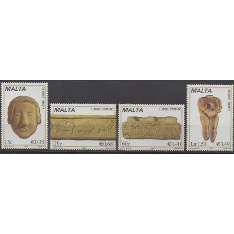 Prix Bas Malte - 2007 - No 1444/1447 - Art