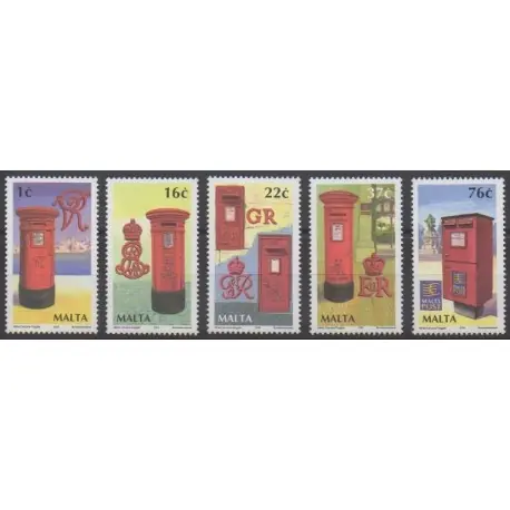 Vente Directe Malte - 2004 - No 1281/1285 - Service postal