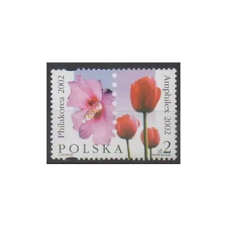 Pologne - 2002 - No 3748 - Philatélie - Fleurs Garantie Incluse