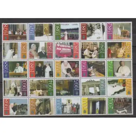 Paiement Sécurisé Pologne - 2003 - No 3770/3794 - Papauté