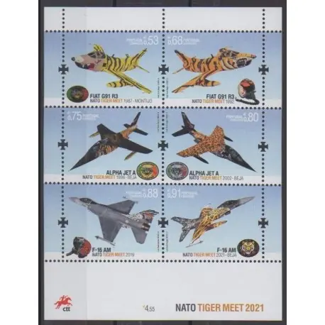 Prix Bas Portugal - 2021 - No F4701 - Aviation