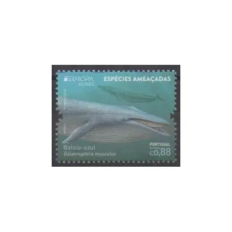 Portugal (Açores) - 2021 - No 635 - Vie marine - Europa Nouvelle Collection