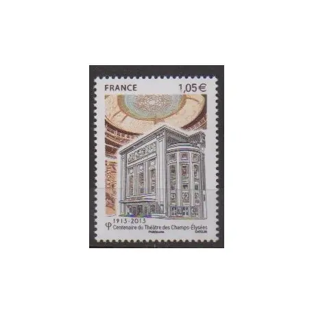 France - Poste - 2013 - No 4737 - Monuments Solde