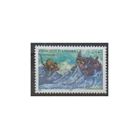 Andorre - 2005 - No 606 - Littérature Livraison Gratuite
