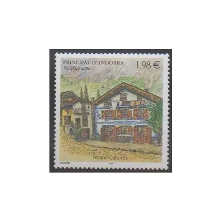 Andorre - 2005 - No 616 - Architecture Offre Limitée