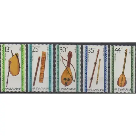 Bulgarie - 1982 - No 2680/2684 - Musique Acheter En Ligne