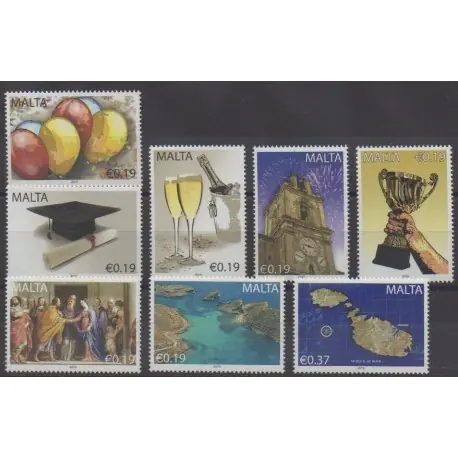 Nouveauté Malte - 2010 - No 1580/1587