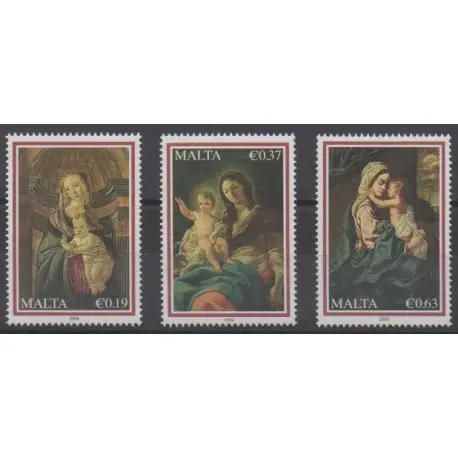 Malte - 2009 - No 1556/1558 - Peinture Pas Cher