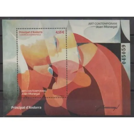 Andorre espagnol - 2021 - No F506 - Peinture Meilleur Prix