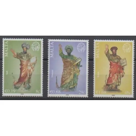 Malte - 2008 - No 1517/1519 - Religion Offre Spéciale