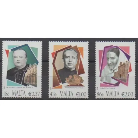 Malte - 2007 - No 1503/1505 - Religion Commande En Gros