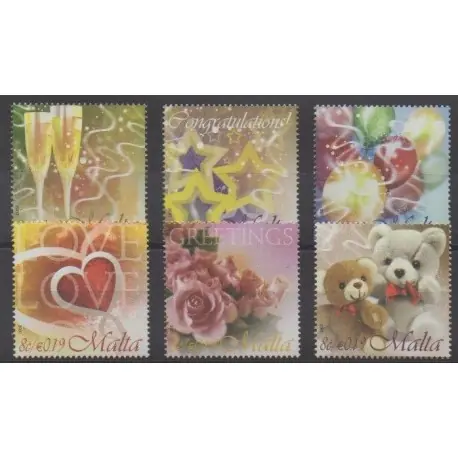 Top Vente Malte - 2007 - No 1484/1489