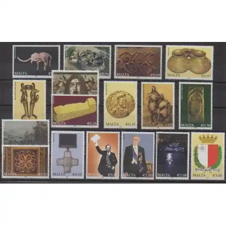 Malte - 2009 - No 1559/1575 - Histoire Meilleure Vente