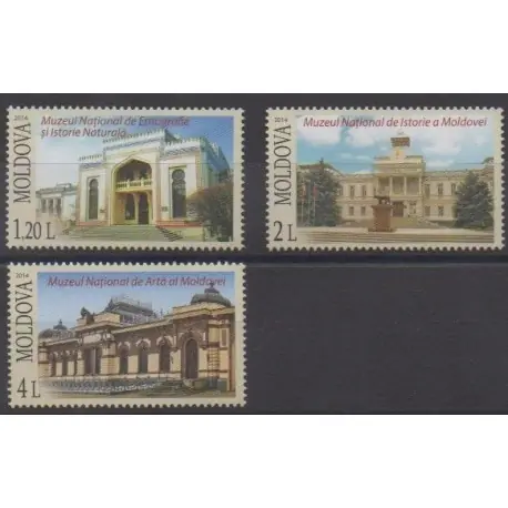 Moldavie - 2014 - No 753/755 - Monuments Commande En Gros
