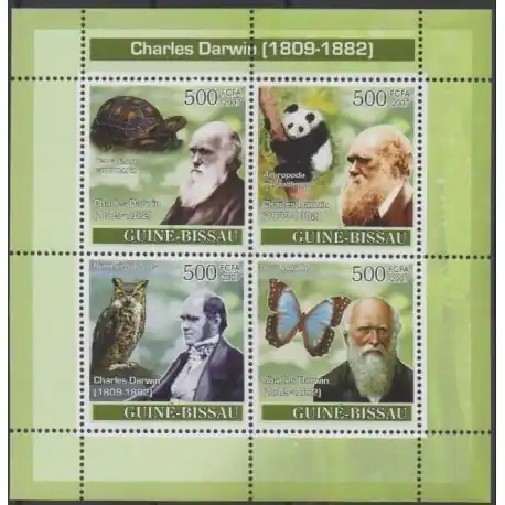 Guinée-Bissau - 2007 - No 2416/2419 - Sciences et Techniques - Animaux Paiement Sécurisé