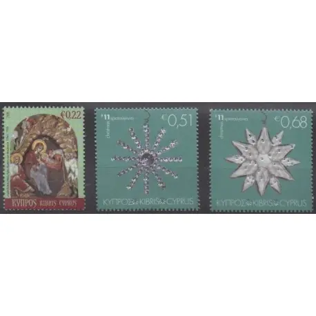 Chypre - 2011 - No 1232/1234 - Noël Offre Limitée
