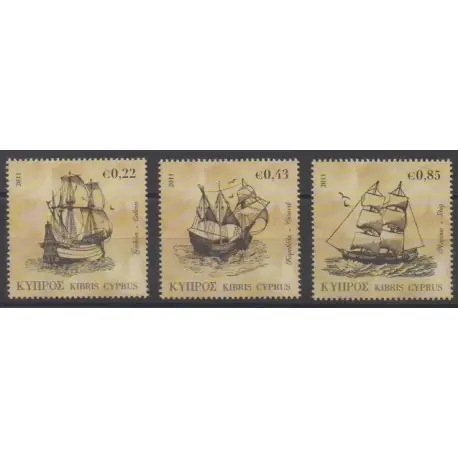 Chypre - 2011 - No 1223/1225 - Navigation Meilleur Choix