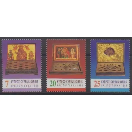 Chypre - 1995 - No 872/874 - Noël Exclusif