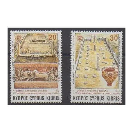 Produit De Marque Chypre - 1995 - No 852/853