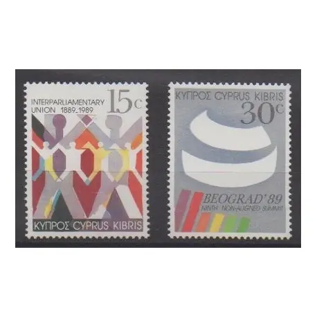 Promotion Chypre - 1989 - No 718/719